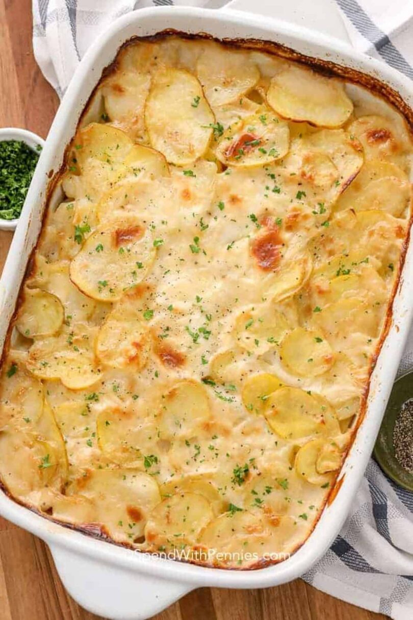 1200-SpendWithPennies-Scalloped-Potatoes-.jpg Scalloped Potatoes Recipe – Spend With Pennies