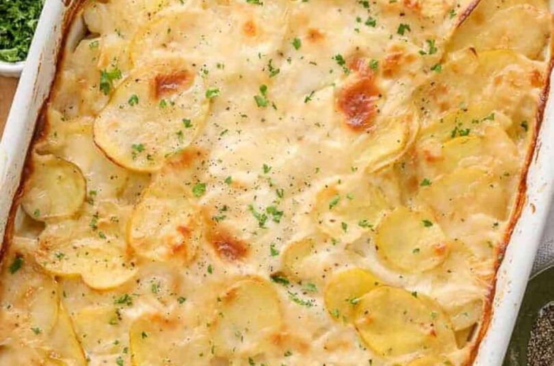 1200-SpendWithPennies-Scalloped-Potatoes-.jpg Scalloped Potatoes Recipe – Spend With Pennies