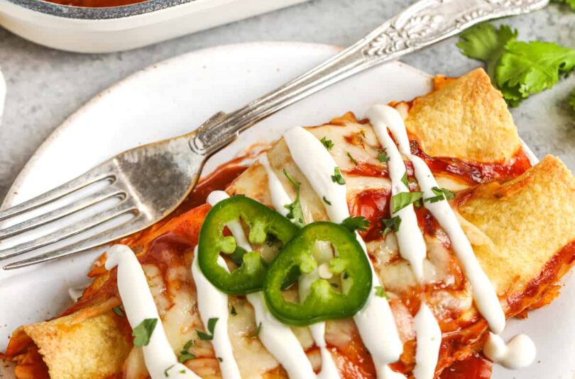 Chicken Enchiladas – Spend With Pennies