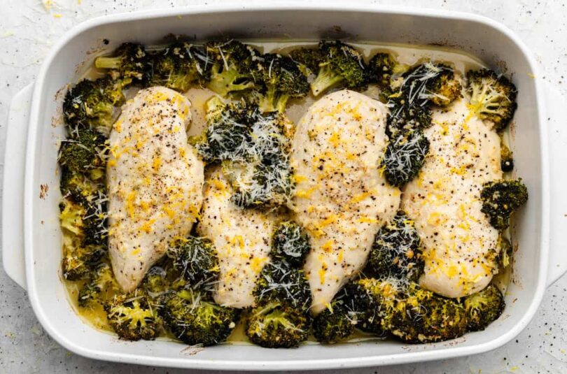 Lemon-Garlic-Chicken-Broccoli-Bake-YT.jpg Lemon Garlic Chicken Broccoli Bake