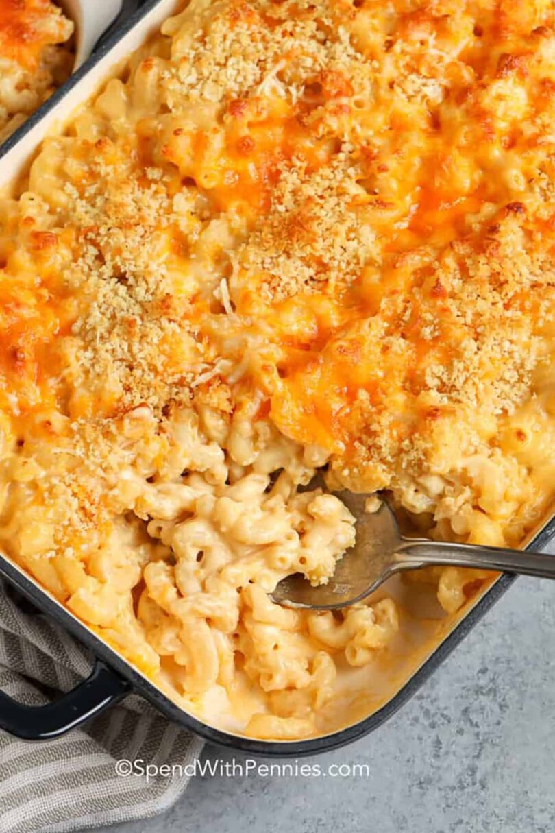cropped-Baked-Mac-and-Cheese-SpendWithPennies.jpg Baked Mac and Cheese – Spend With Pennies