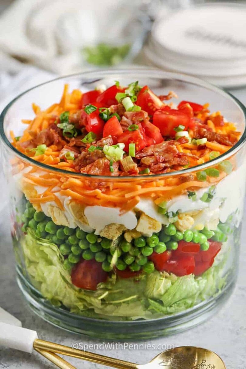 7 Layer Salad – Spend With Pennies