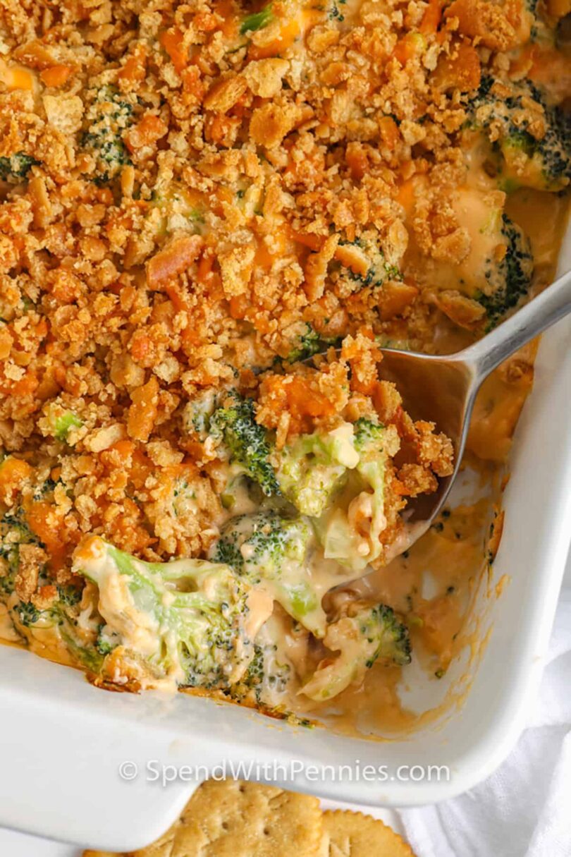 Cheesy Broccoli Casserole – Spend With Pennies