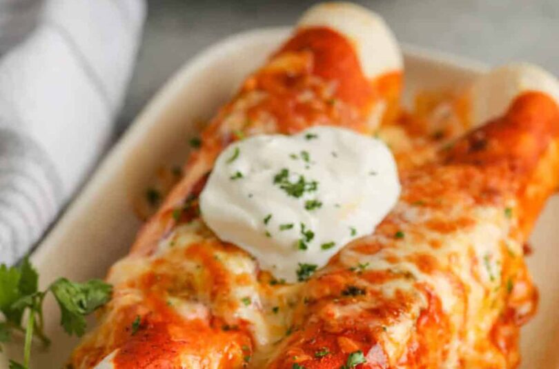 Leftover Turkey Enchiladas – Spend With Pennies