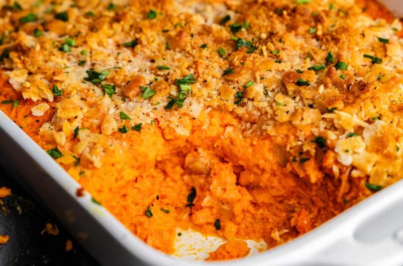 Cheesy-Carrot-Casserole-H1.jpg Cheesy Carrot Casserole – The Stay At Home Chef