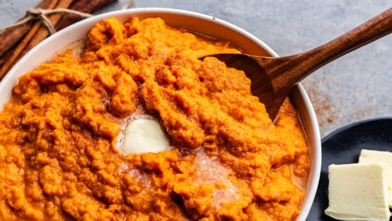 Cinnamon-Honey-Butter-Mashed-Sweet-Potatoes-YT.jpg Cinnamon Honey Butter Mashed Sweet Potatoes