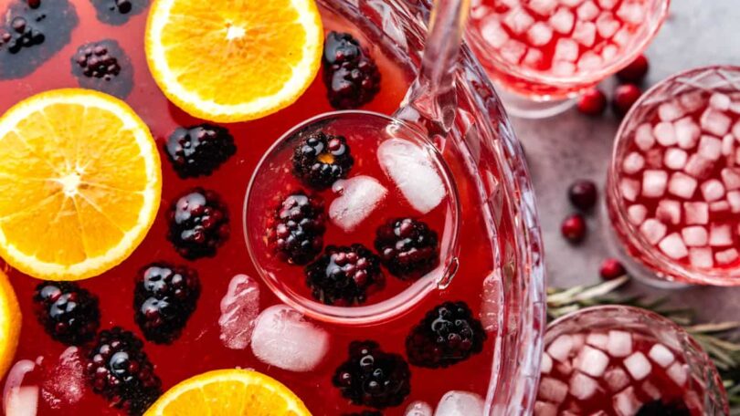 Holiday Punch – The Stay At Home Chef