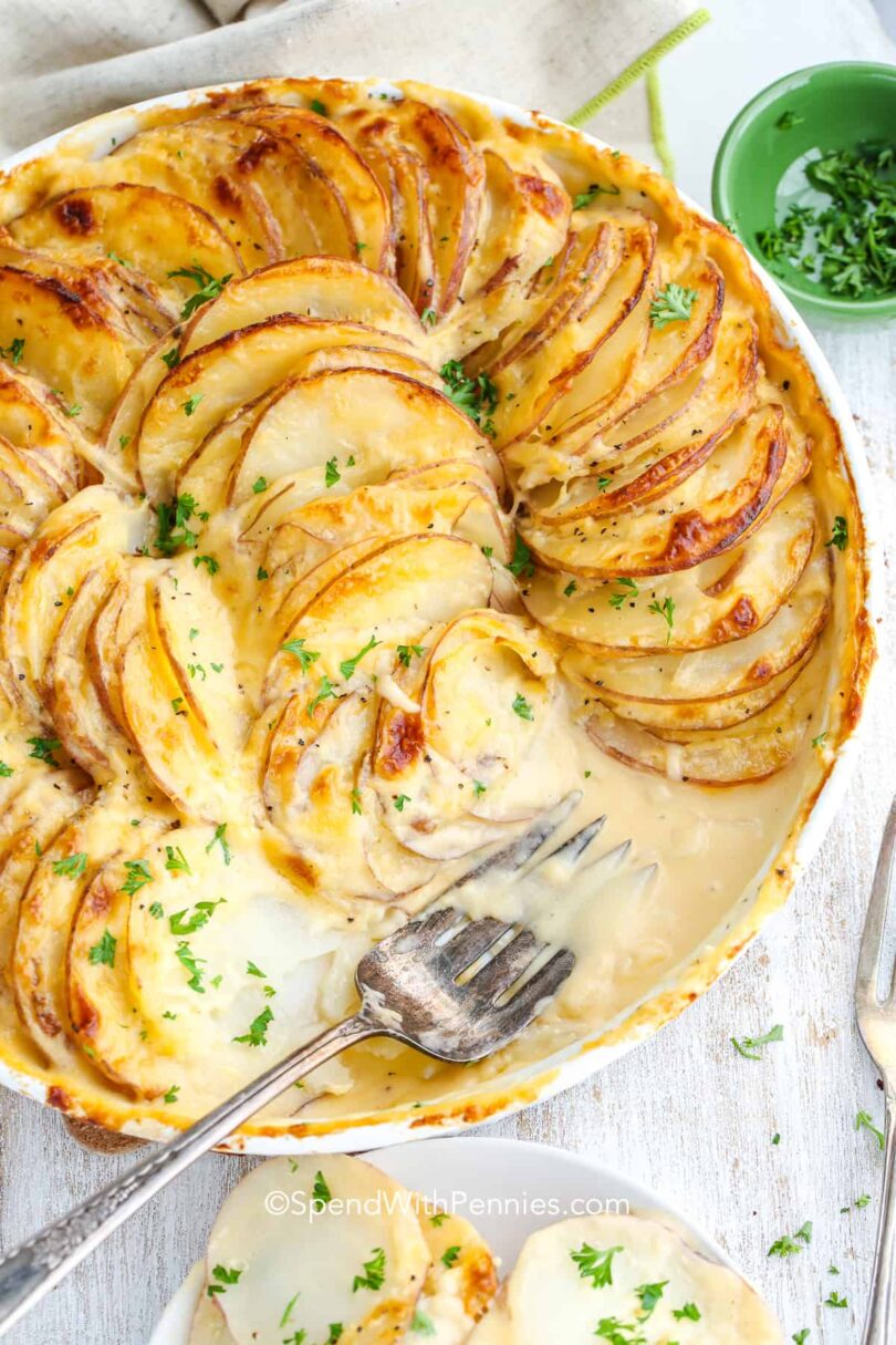 Potatoes Au Gratin – Spend With Pennies