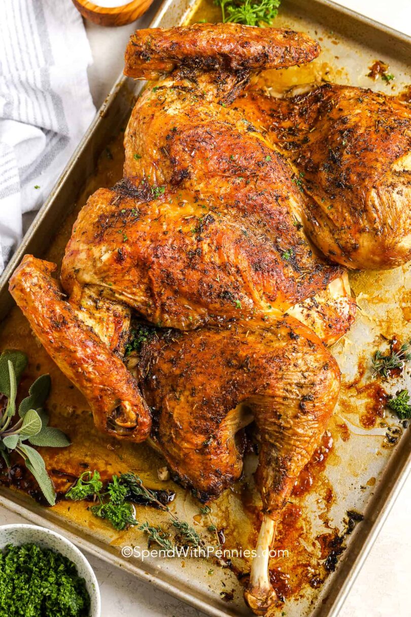 Spatchcock Turkey – Spend With Pennies