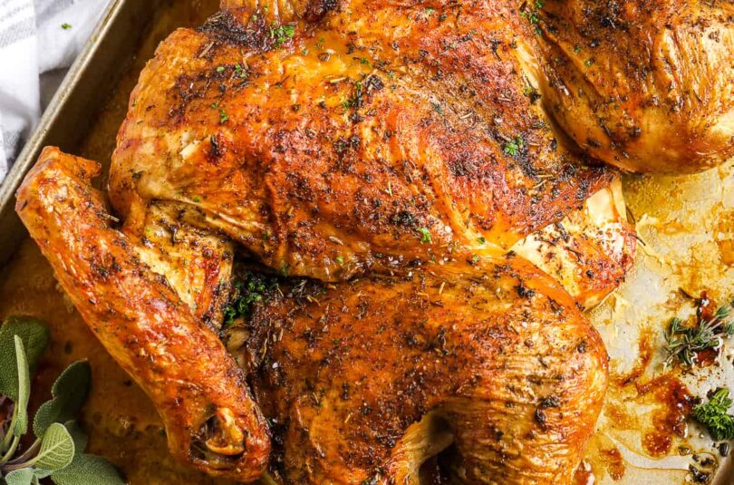 Spatchcock Turkey – Spend With Pennies