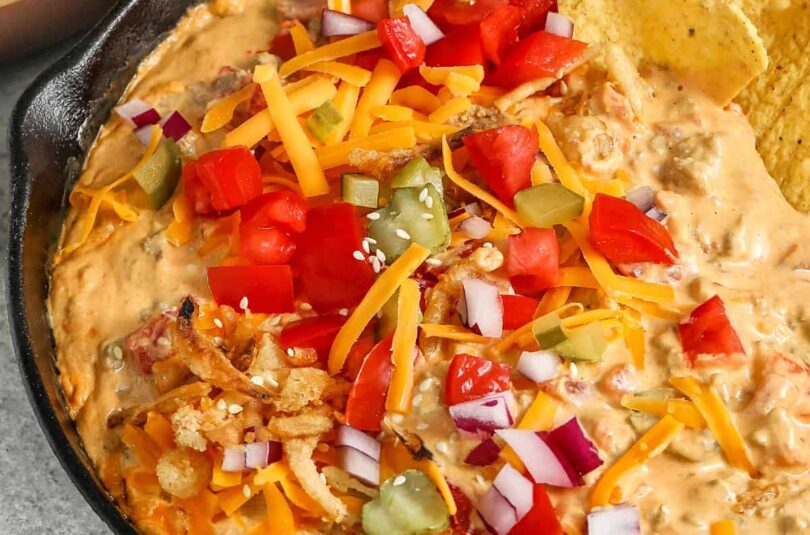 Cheeseburger Dip – Spend With Pennies