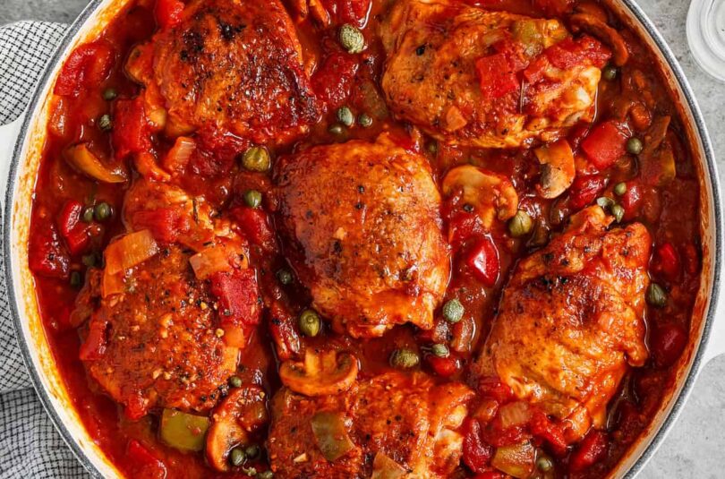 Chicken Cacciatore – Spend With Pennies
