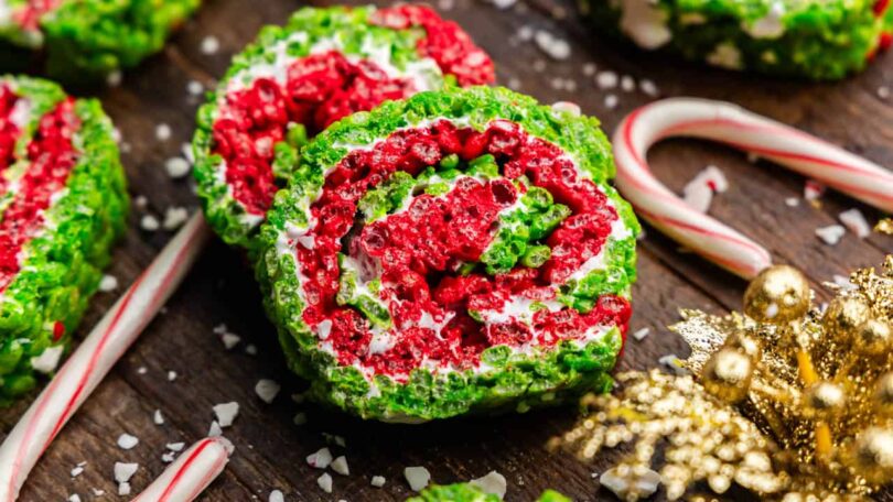 Christmas Rice Krispie Treats – The Stay At Home Chef