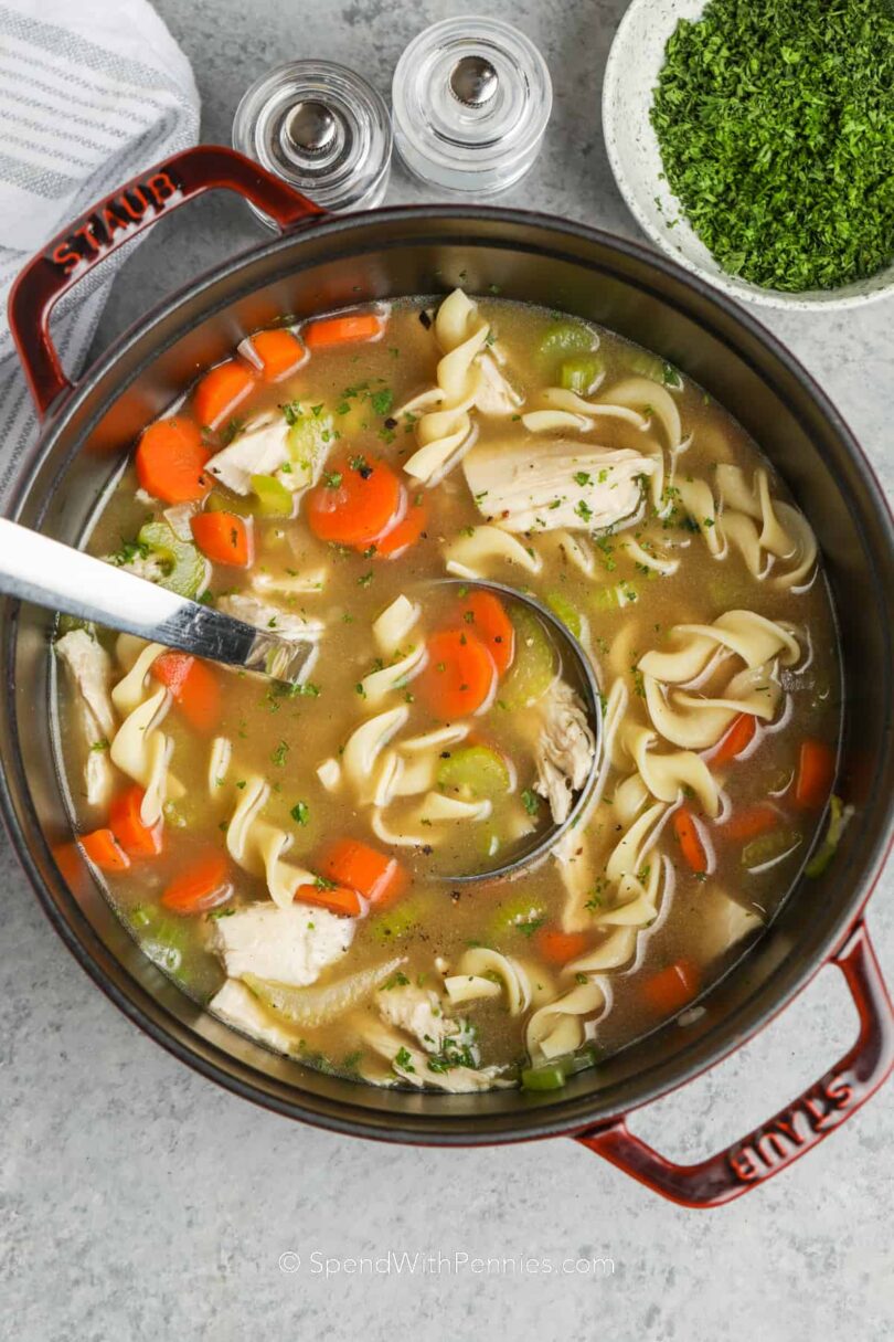 Homemade-Turkey-Noodle-Soup-9.jpg Turkey Noodle Soup – Spend With Pennies