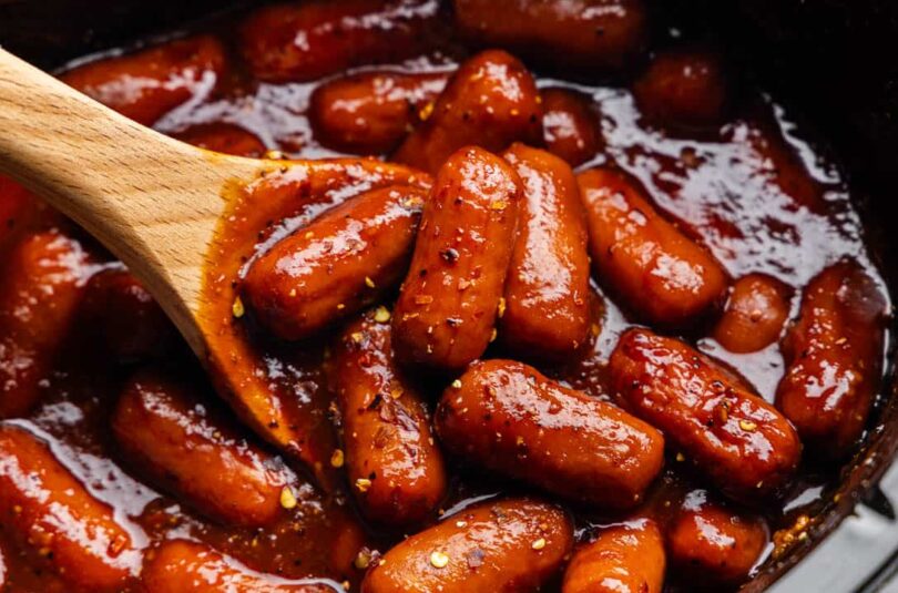 Hot Honey Garlic Lil’ Smokies