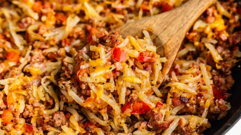 Loaded Breakfast Hash – The Stay At Home Chef