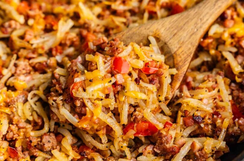 Loaded Breakfast Hash – The Stay At Home Chef