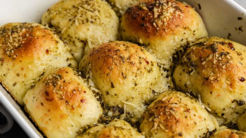 Pesto-Parmesan-Rolls-H1.jpg Pesto Parmesan Dinner Rolls – The Stay At Home Chef