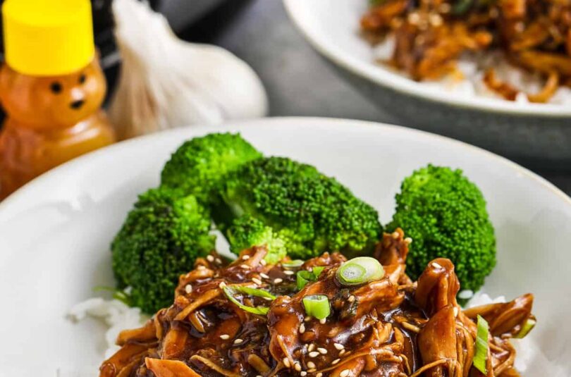 Slow Cooker Honey Garlic Chicken