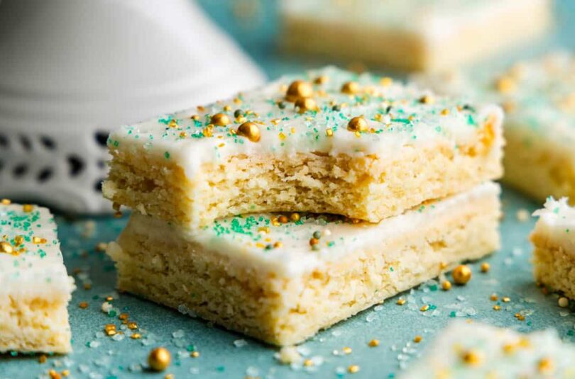Sugar Cookie Bars – The Stay At Home Chef
