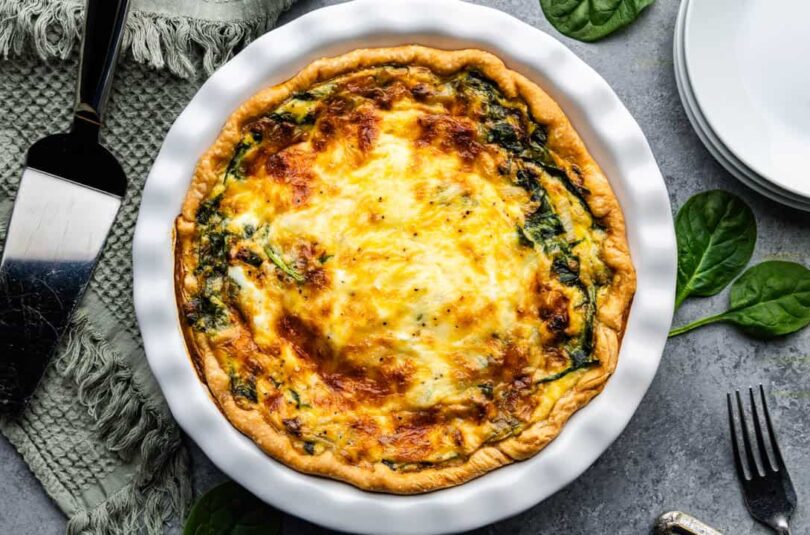 Tuscan Quiche – The Stay At Home Chef