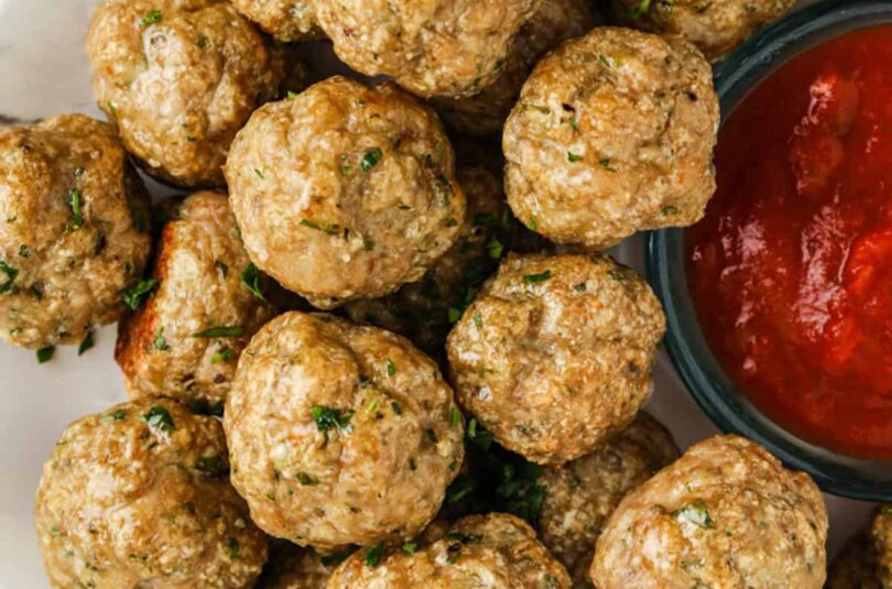 Juicy Chicken Meatballs – Spend With Pennies