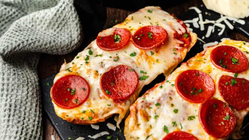 Air Fryer French Bread Pizza
