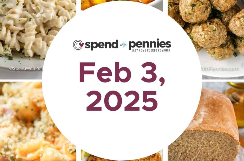 Weekly Meal Plan Feb 3, 2025