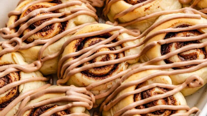 Nutella Cinnamon Rolls – The Stay At Home Chef