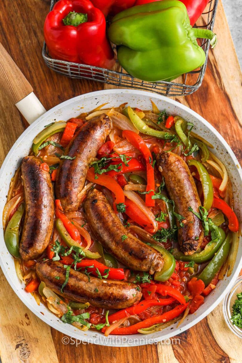 Sausage and Peppers – Spend With Pennies