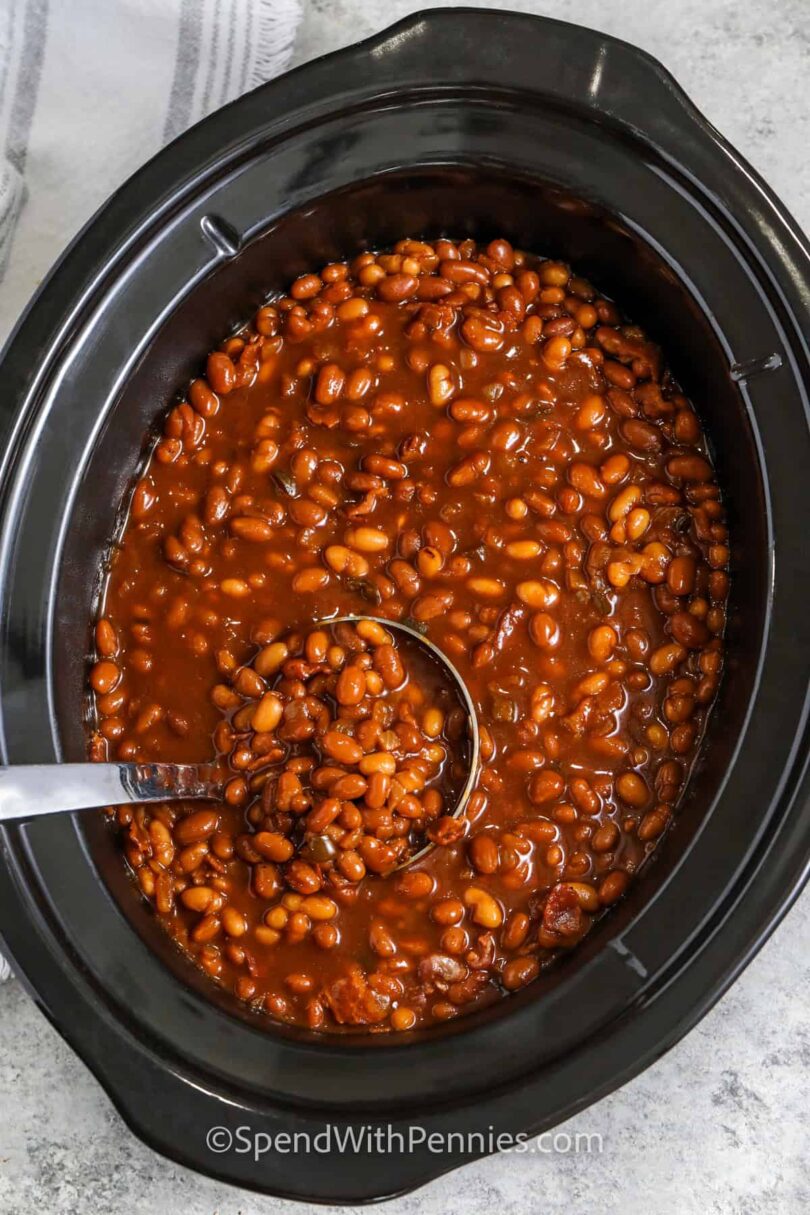 Slow Cooker Baked Beans – Spend With Pennies