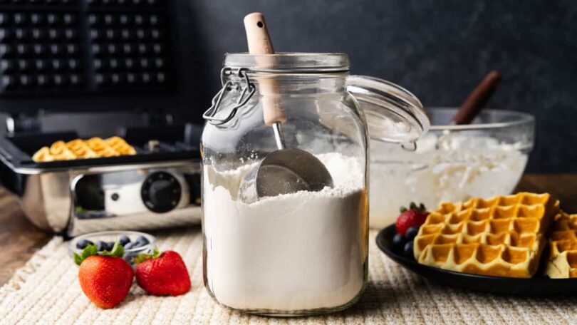 Easy Waffle Mix – The Stay At Home Chef