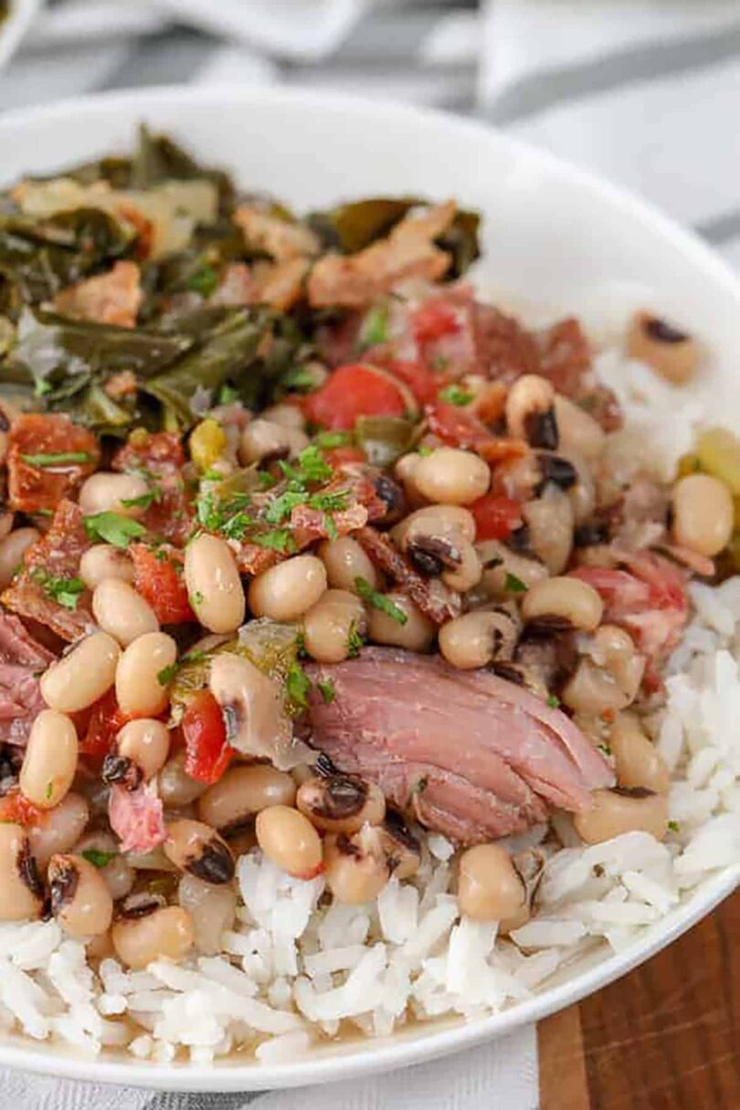 Black Eyed Peas Recipe (with Ham)