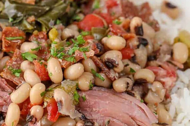Black Eyed Peas Recipe (with Ham)
