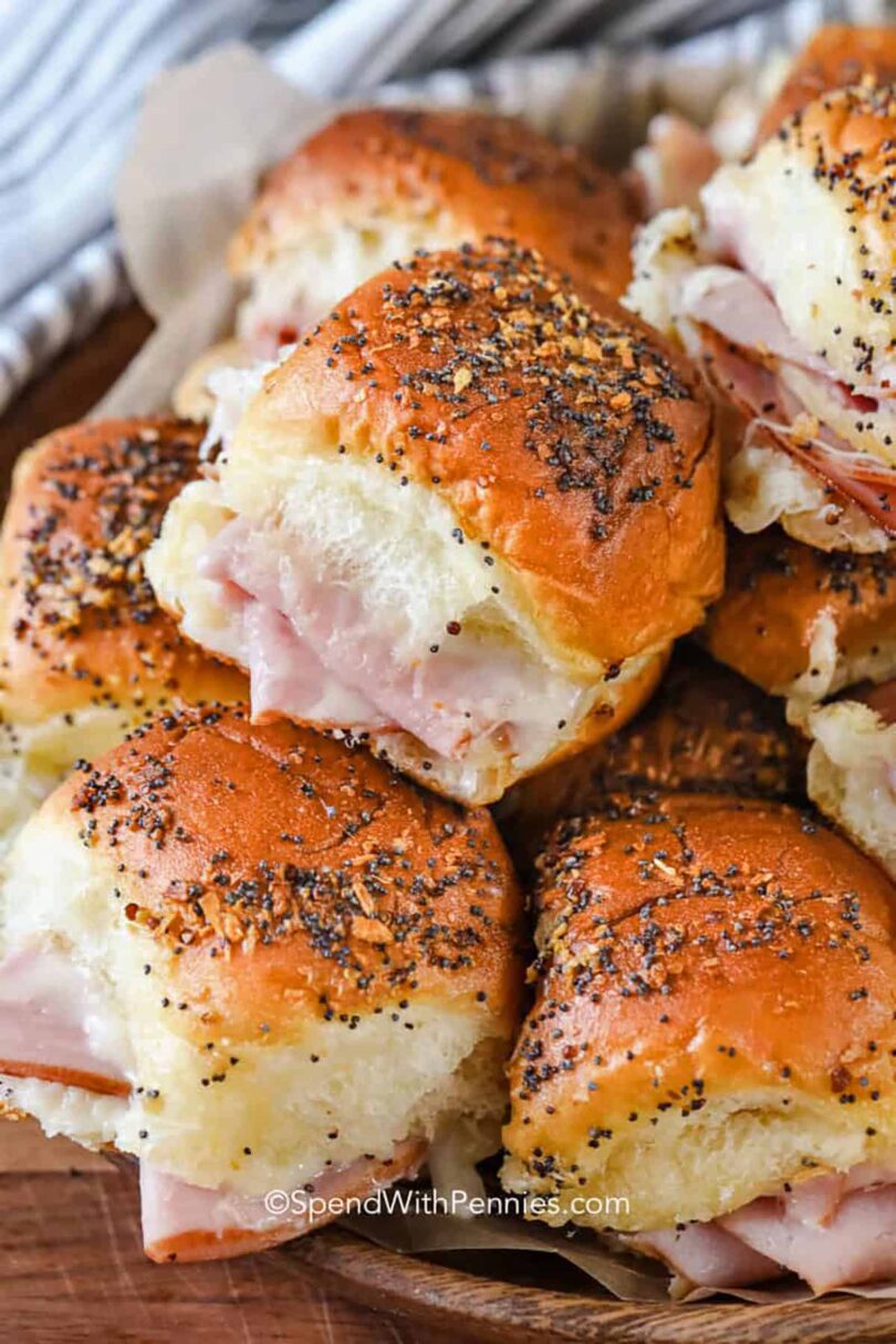 Crowd Pleasin' Ham & Cheese Sliders