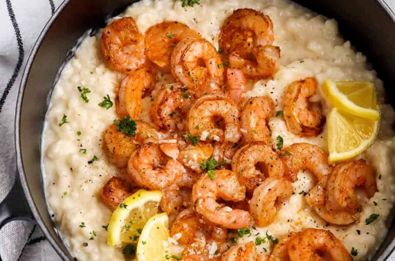 Shrimp Risotto – Spend With Pennies
