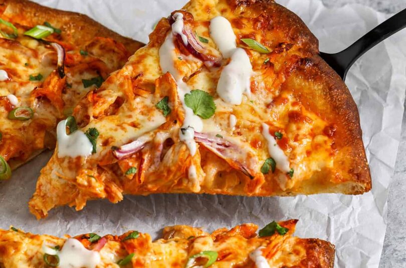 Buffalo Chicken Pizza – Spend With Pennies