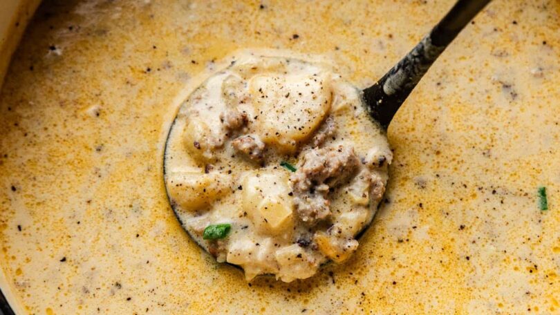 Creamy Sausage Potato Soup