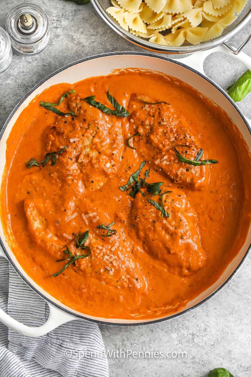 Creamy-Tomato-Chicken-Skillet-SpendWithPennies-7.jpg Creamy Tomato Chicken Skillet – Spend With Pennies
