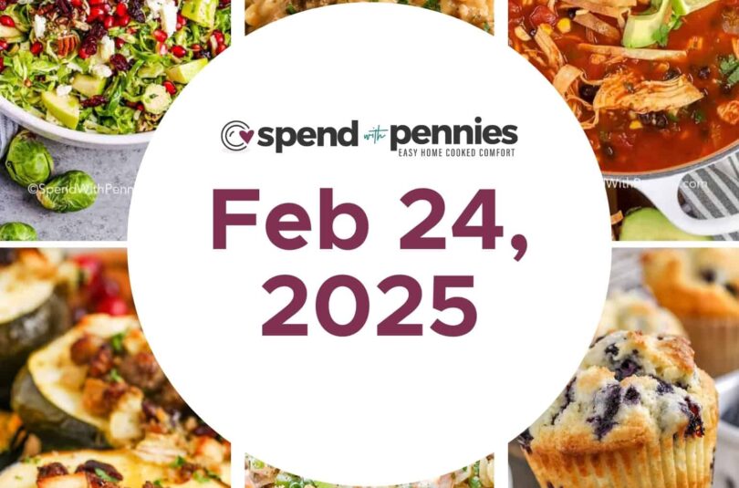 Weekly Meal Plan Feb 24, 2025