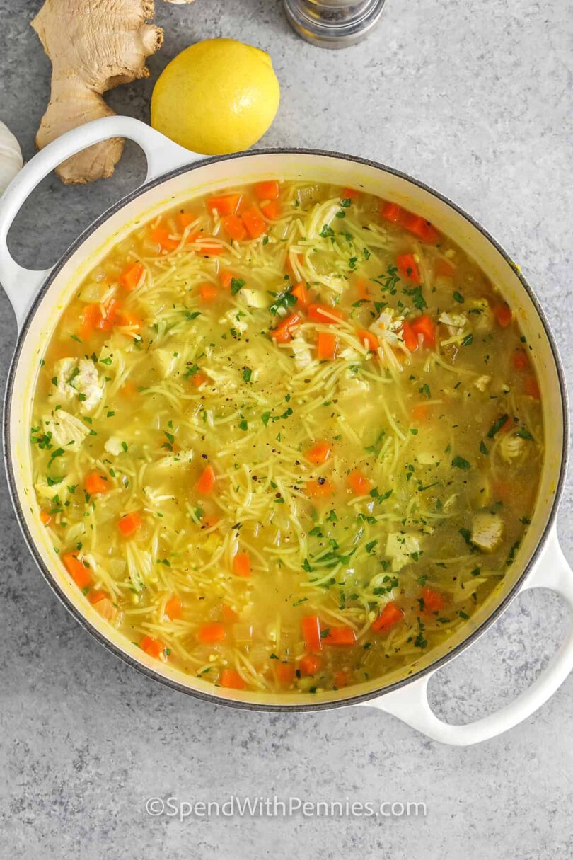 Feel Better Chicken Soup – Spend With Pennies