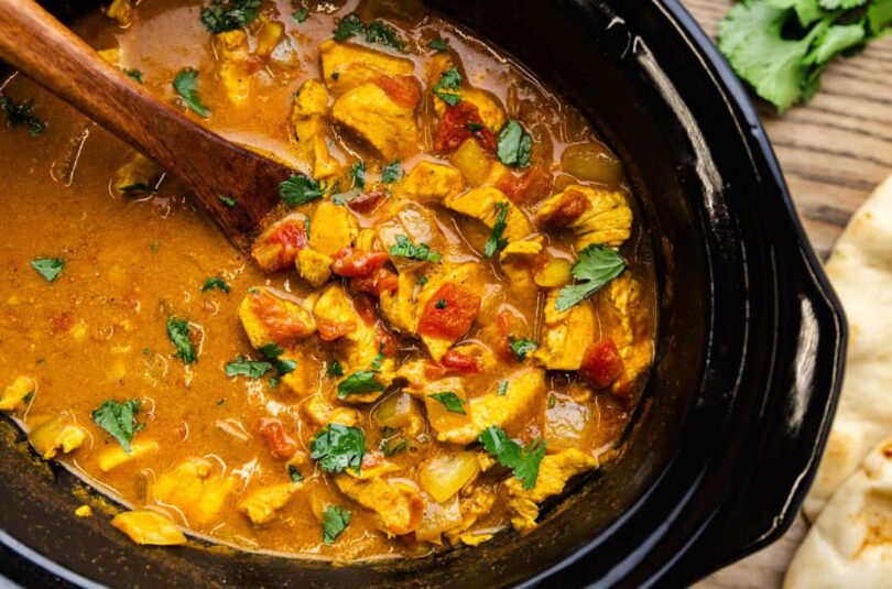Slow Cooker Coconut Chicken Curry