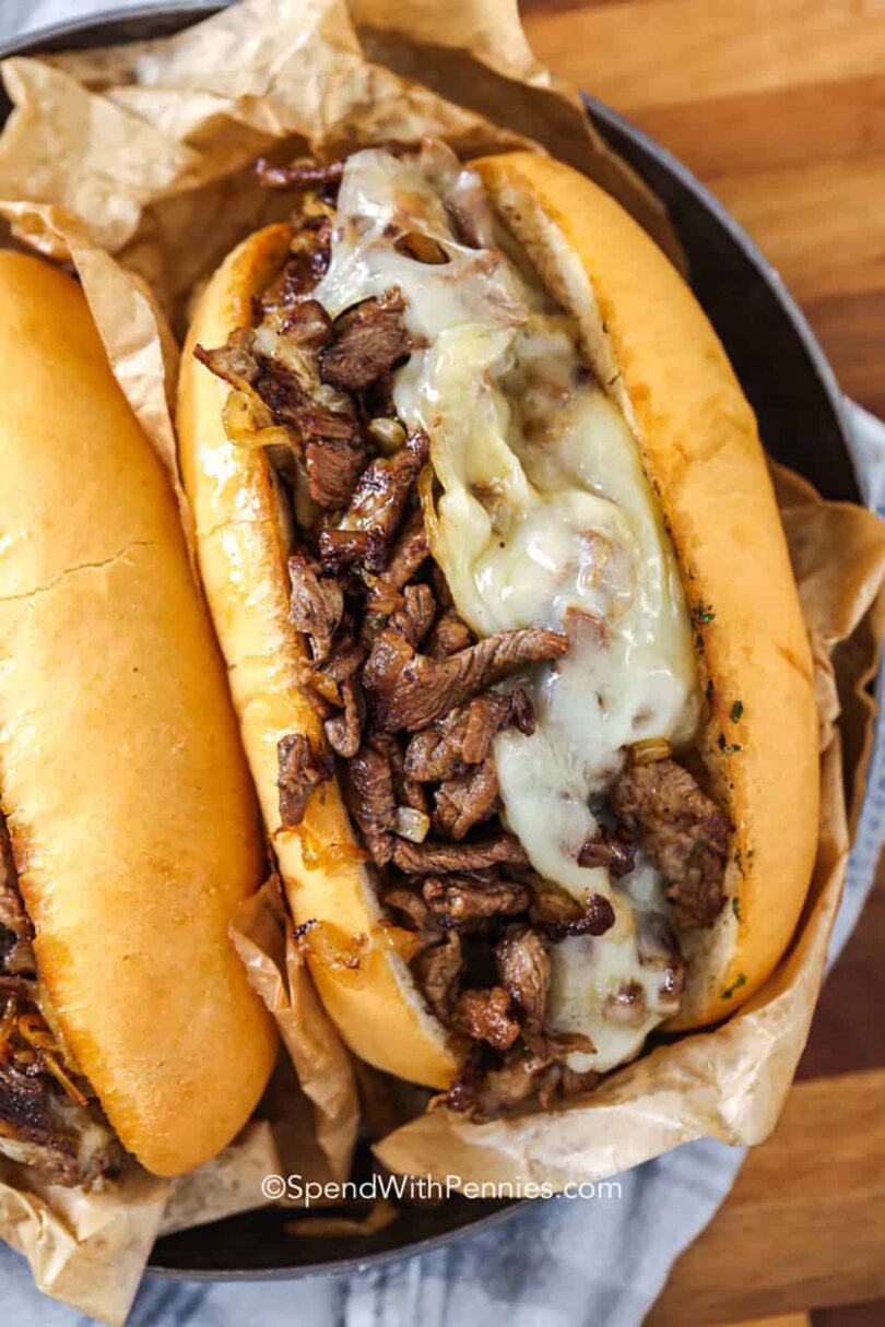 Easy Philly Cheesesteak Recipe – Spend With Pennies
