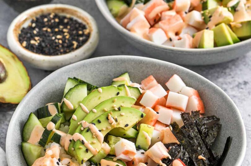 California Roll Sushi Bowl – Spend With Pennies