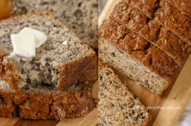 Easy Banana Bread Recipe – Spend With Pennies