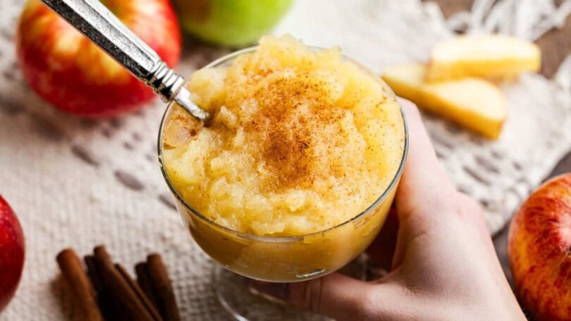 Homemade Applesauce – The Stay At Home Chef