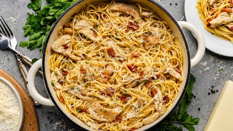 Chicken Carbonara – The Stay At Home Chef