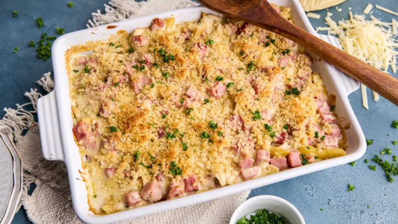Chicken Cordon Bleu Casserole – The Stay At Home Chef