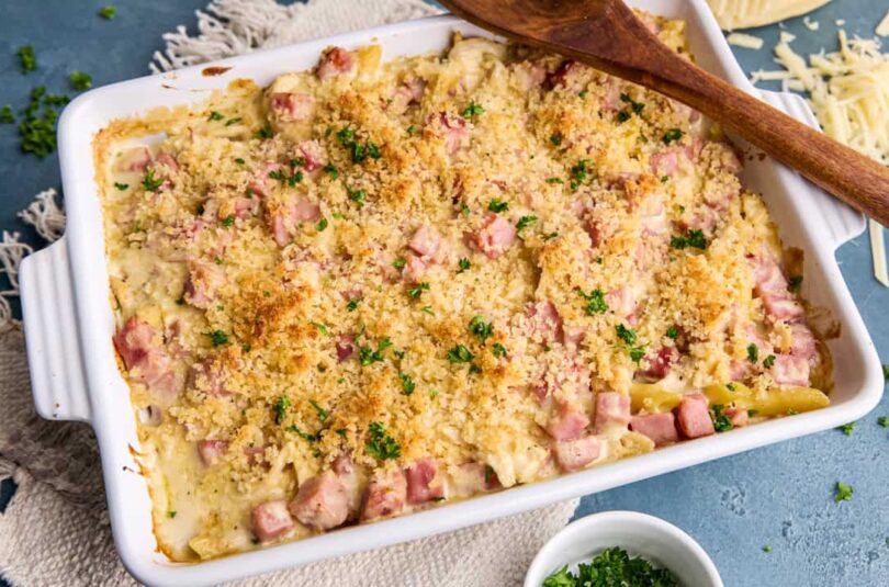 Chicken Cordon Bleu Casserole – The Stay At Home Chef