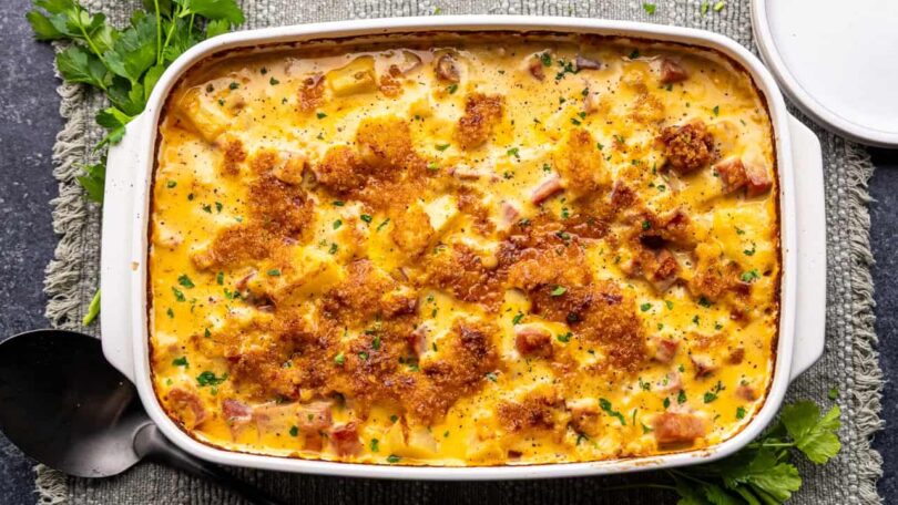 Ham and Potato Casserole – The Stay At Home Chef